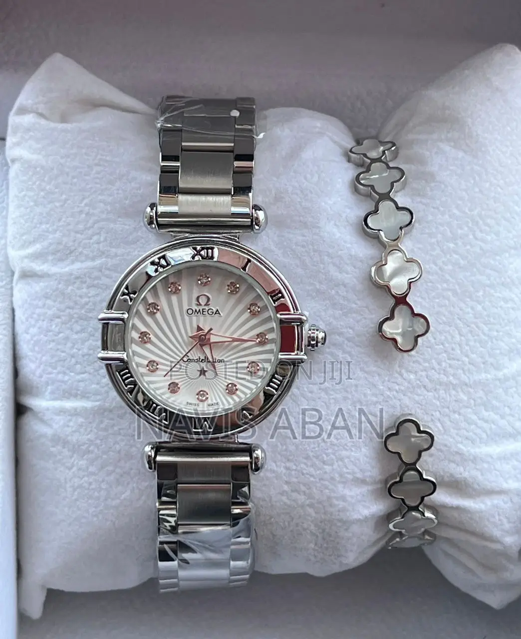 Omega Genuine Lady’S Watch With Bracelete