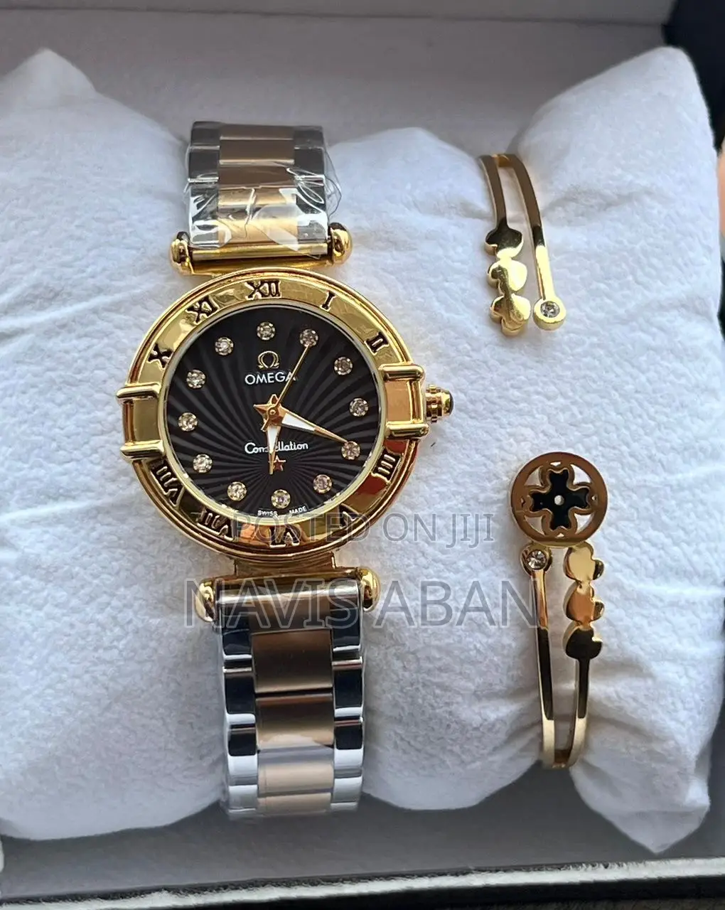 Omega Genuine Lady’S Watch With Bracelete
