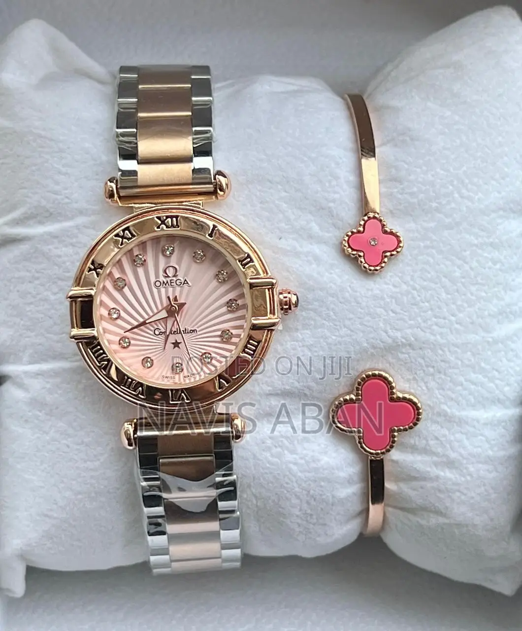 Omega Genuine Lady’S Watch With Bracelete