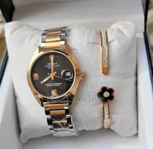 Rolex Lady’S Watch With Afree Bangle