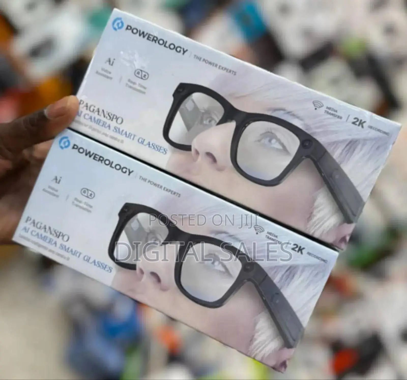 Powerology Peganspo Ai Camera Smart Glasses