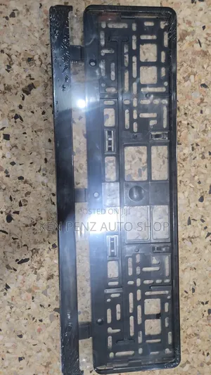 Universal Plastic Car License Plate