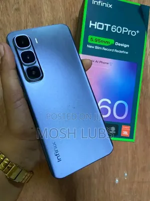New Infinix Hot 60 Pro+ 128 GB Black