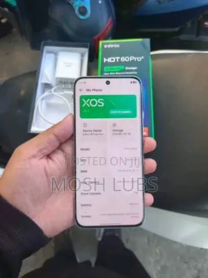 New Infinix Hot 60 Pro+ 128 GB Gray