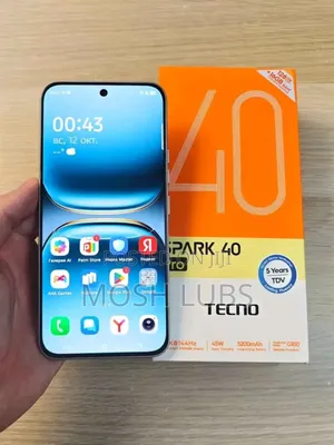 New Tecno Spark 40 Pro 256 GB Gray