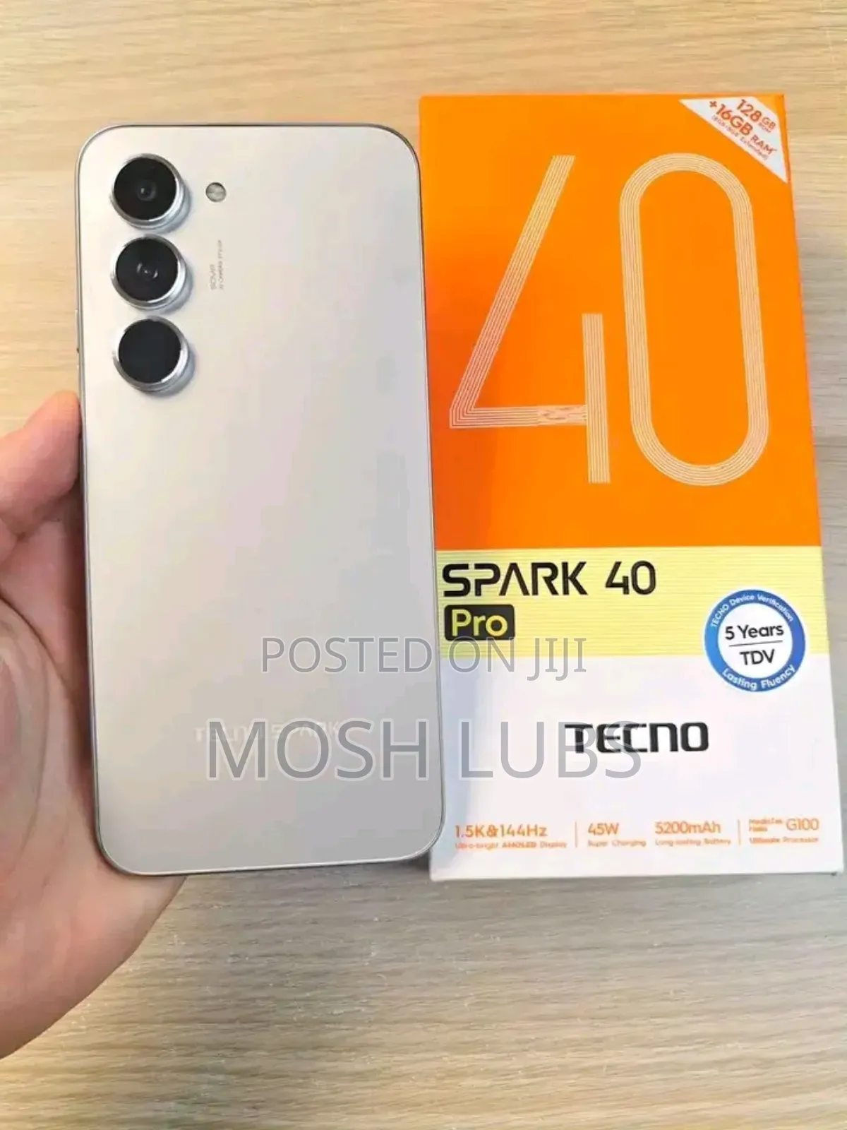 New Tecno Spark 40 Pro 256 GB Gray