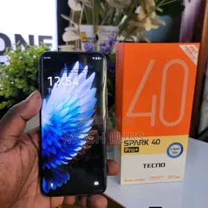 New Tecno Spark 40 Pro+ 256 GB Black
