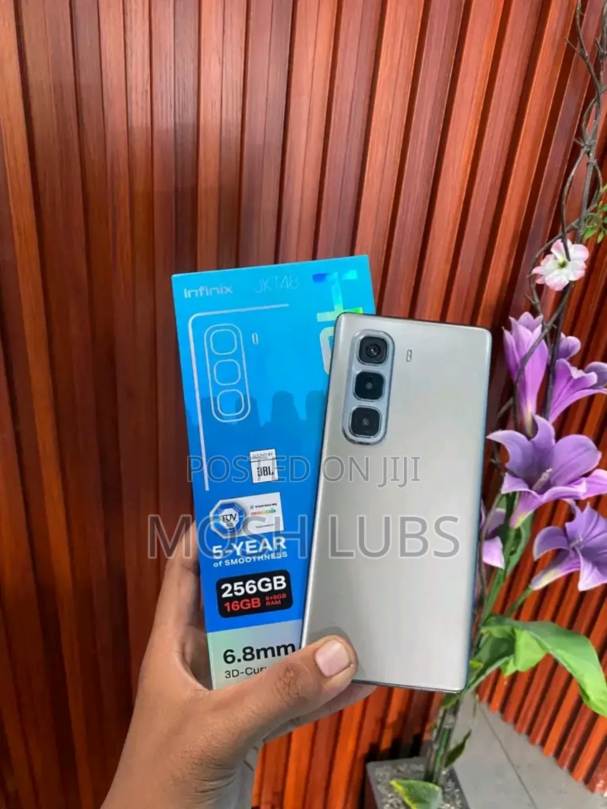 New Infinix Hot 50 Pro+ 4G 256 GB Silver