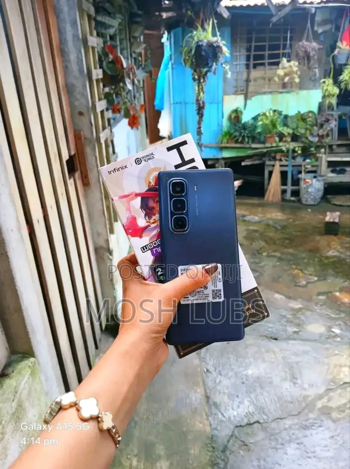 New Infinix Hot 50 Pro+ 4G 256 GB Black