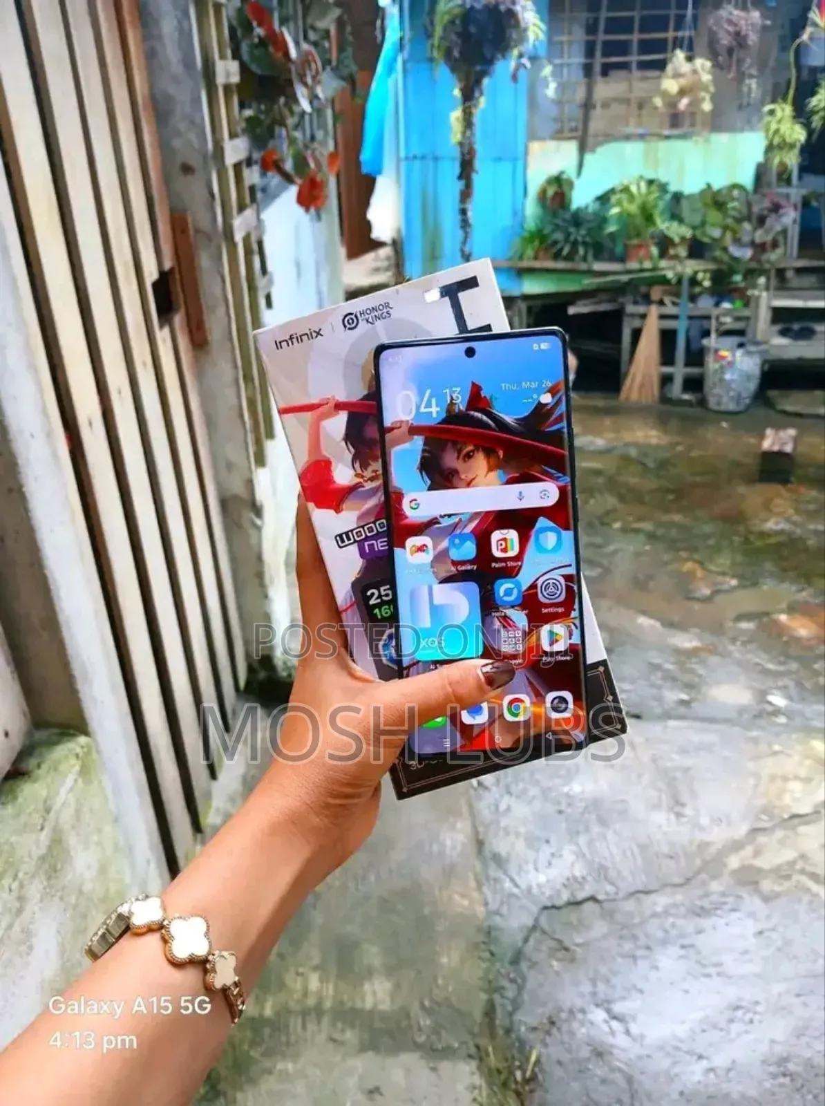 New Infinix Hot 50 Pro+ 4G 256 GB Black