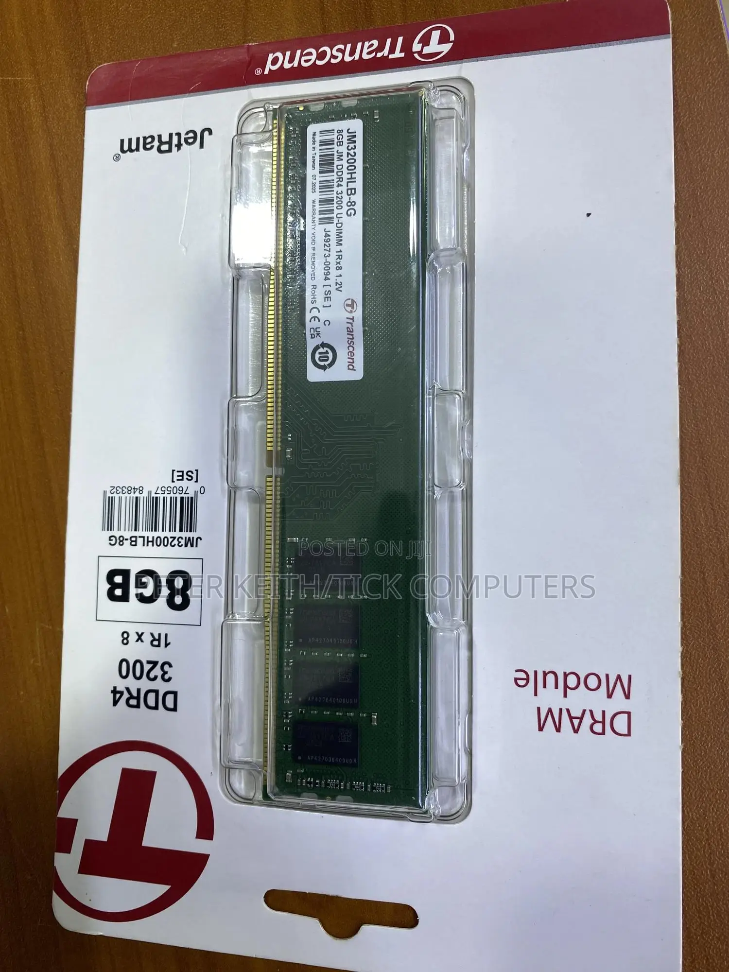Brand New Highest Speed 8gb Ddr4 Memory for Desktops and Laptops
