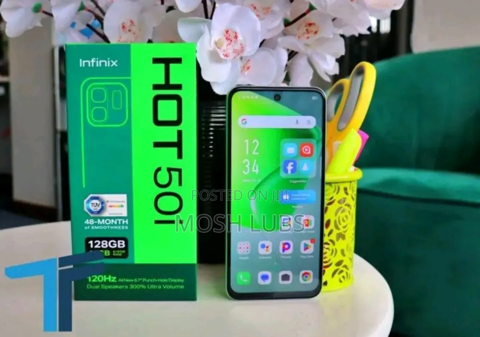 New Infinix Hot 50i 256 GB Black