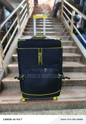 Executive Cloth Suitcases. Large Size
