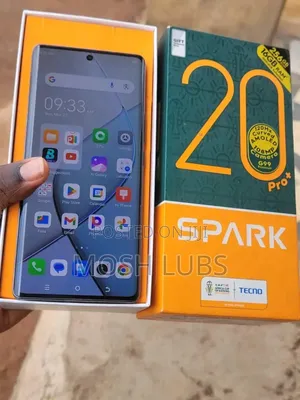 New Tecno Spark 20 Pro Plus 256 GB Black