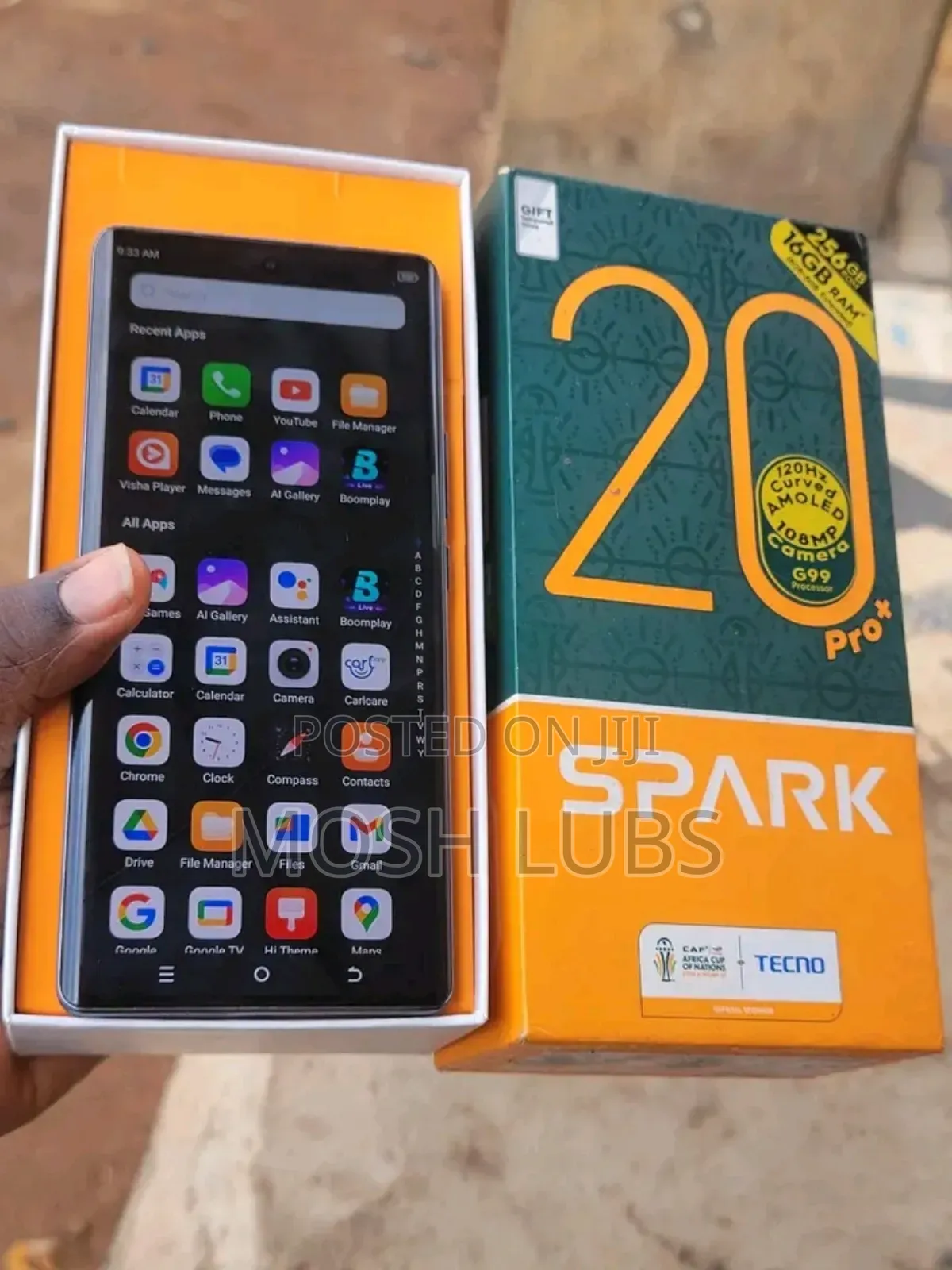 New Tecno Spark 20 Pro Plus 256 GB Black