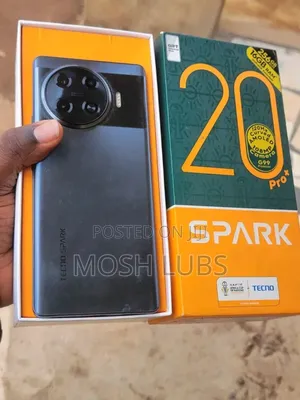 New Tecno Spark 20 Pro Plus 256 GB Black