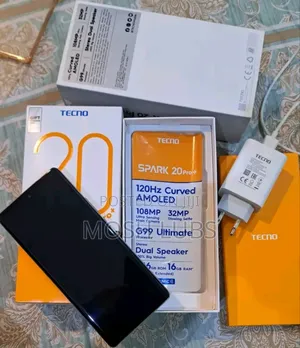 New Tecno Spark 20 Pro Plus 256 GB Black