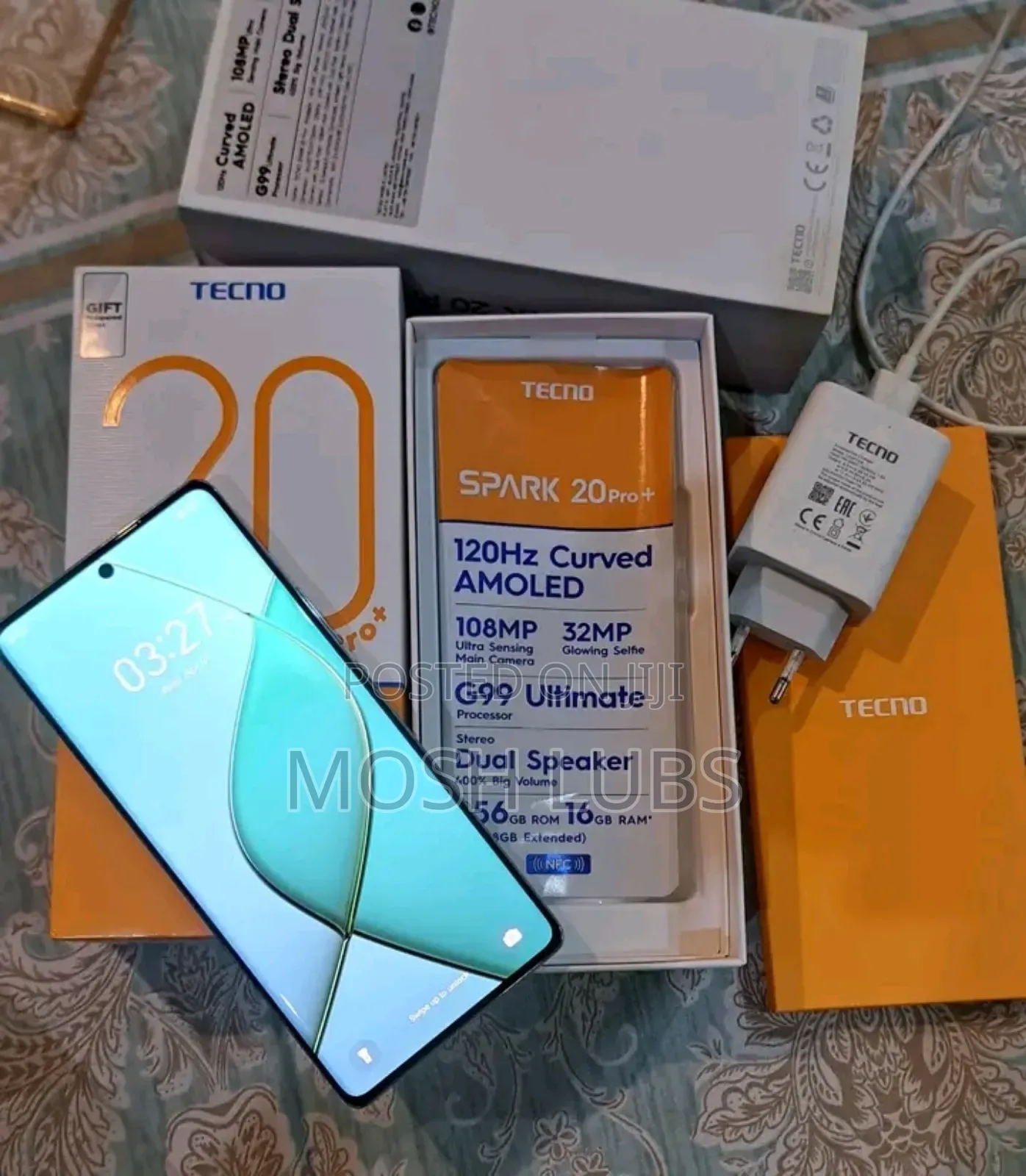 New Tecno Spark 20 Pro Plus 256 GB Black