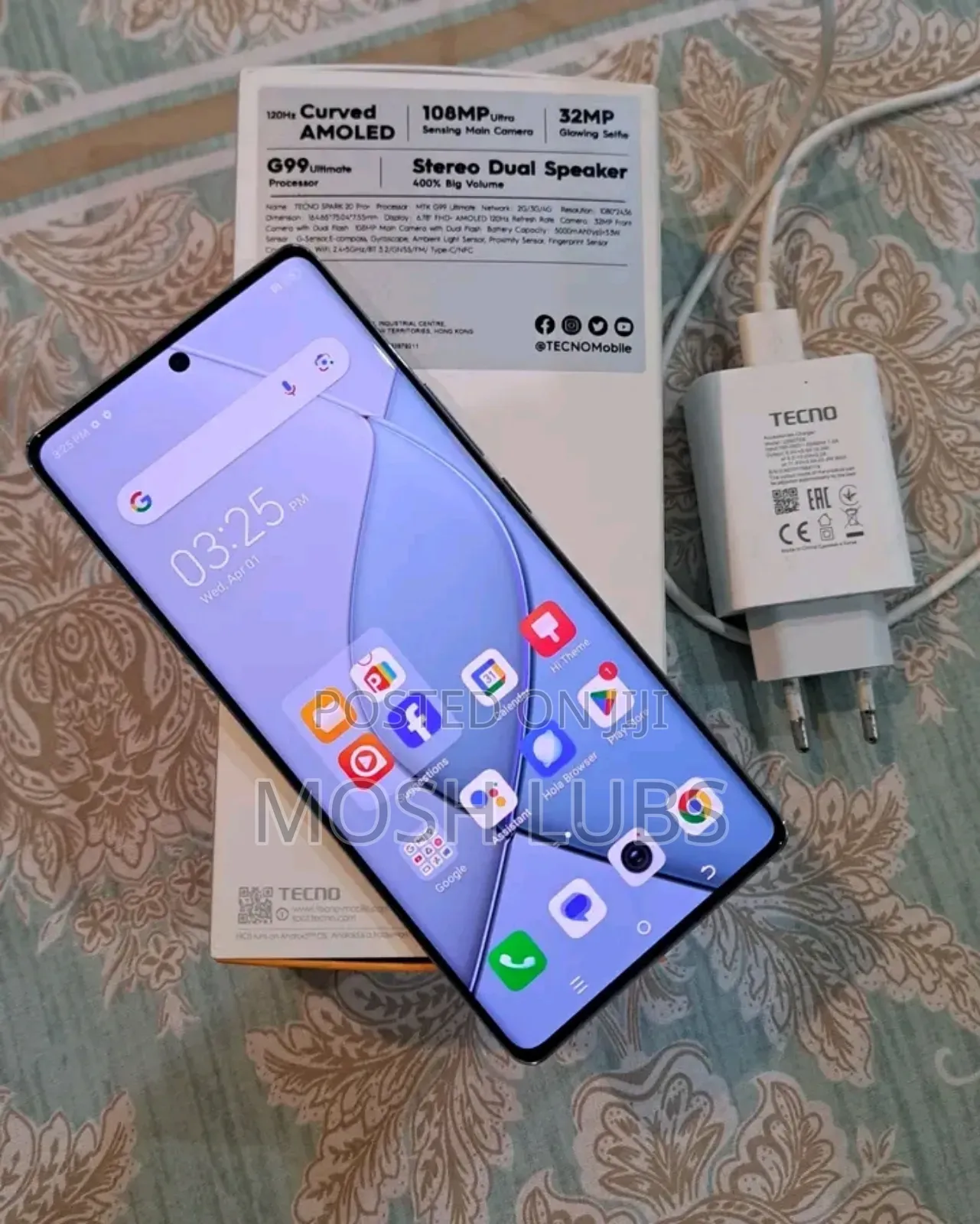 New Tecno Spark 20 Pro Plus 256 GB Gray