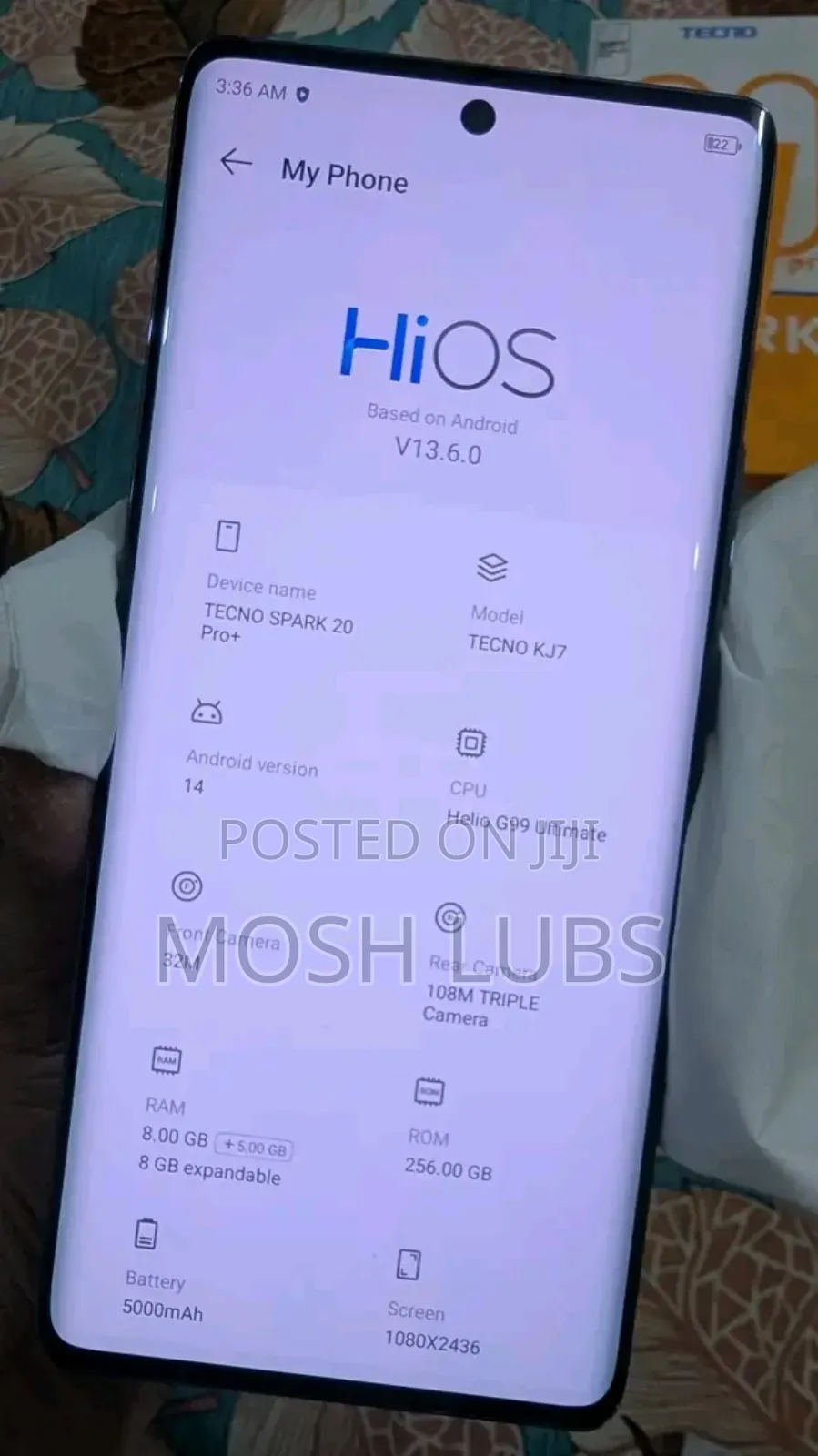 New Tecno Spark 20 Pro Plus 256 GB Green