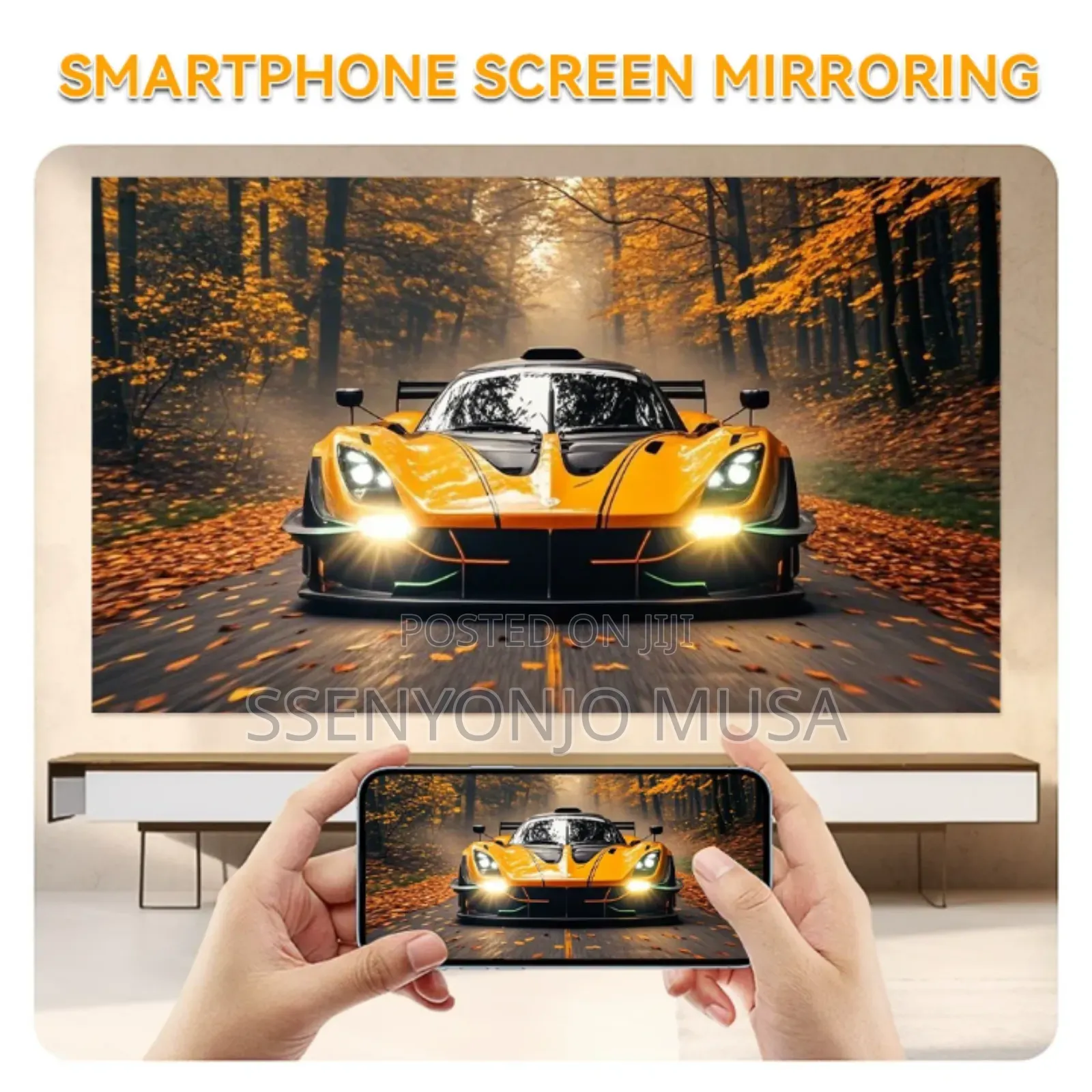 Smartberry Portable Smart Projector Android 11 Wifi With 2 Microphones