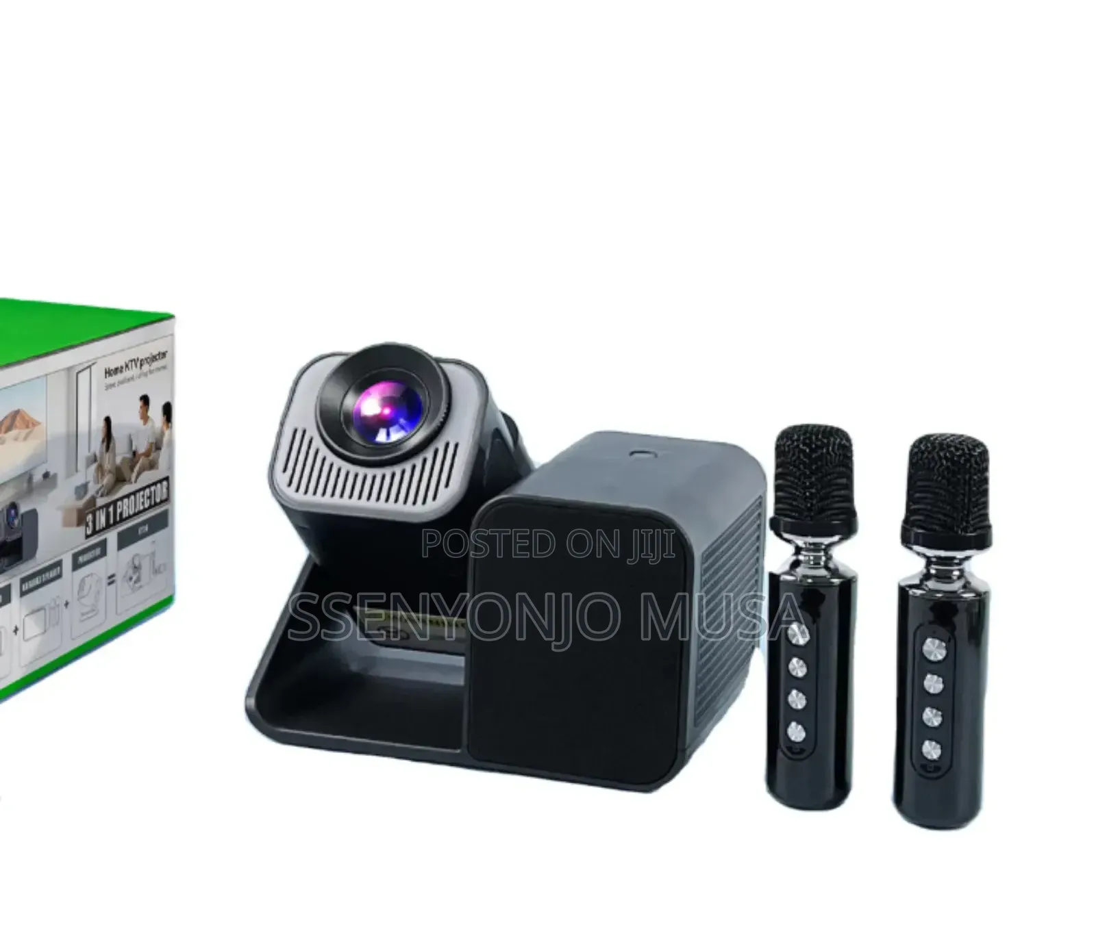 Smartberry Portable Smart Projector Android 11 Wifi With 2 Microphones