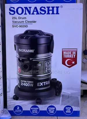 25 Litres Sonashi Vacuum Cleaner (Wet and Dry)