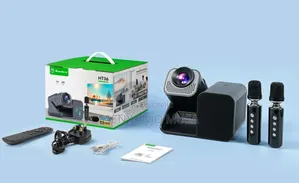 Smartberry Portable Smart Projector Android 11 Wifi With 2 Microphones