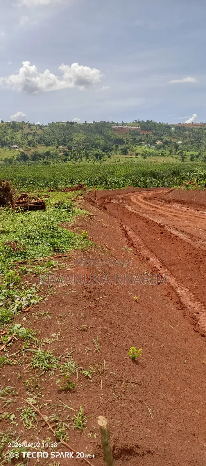 Plot for Sale Located Mpigi Masaka Road 2 Klomite to Mpigi Town