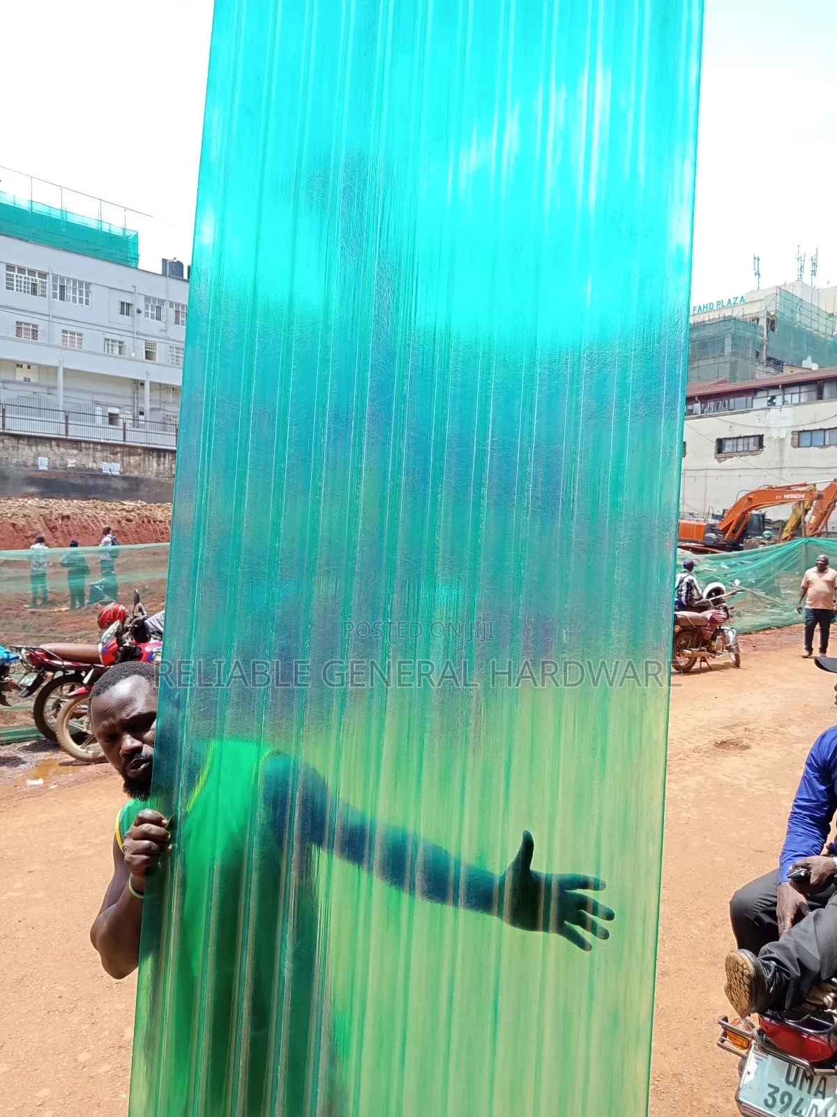 Plastic Transparent Ironsheets Ordinary Green Fibre