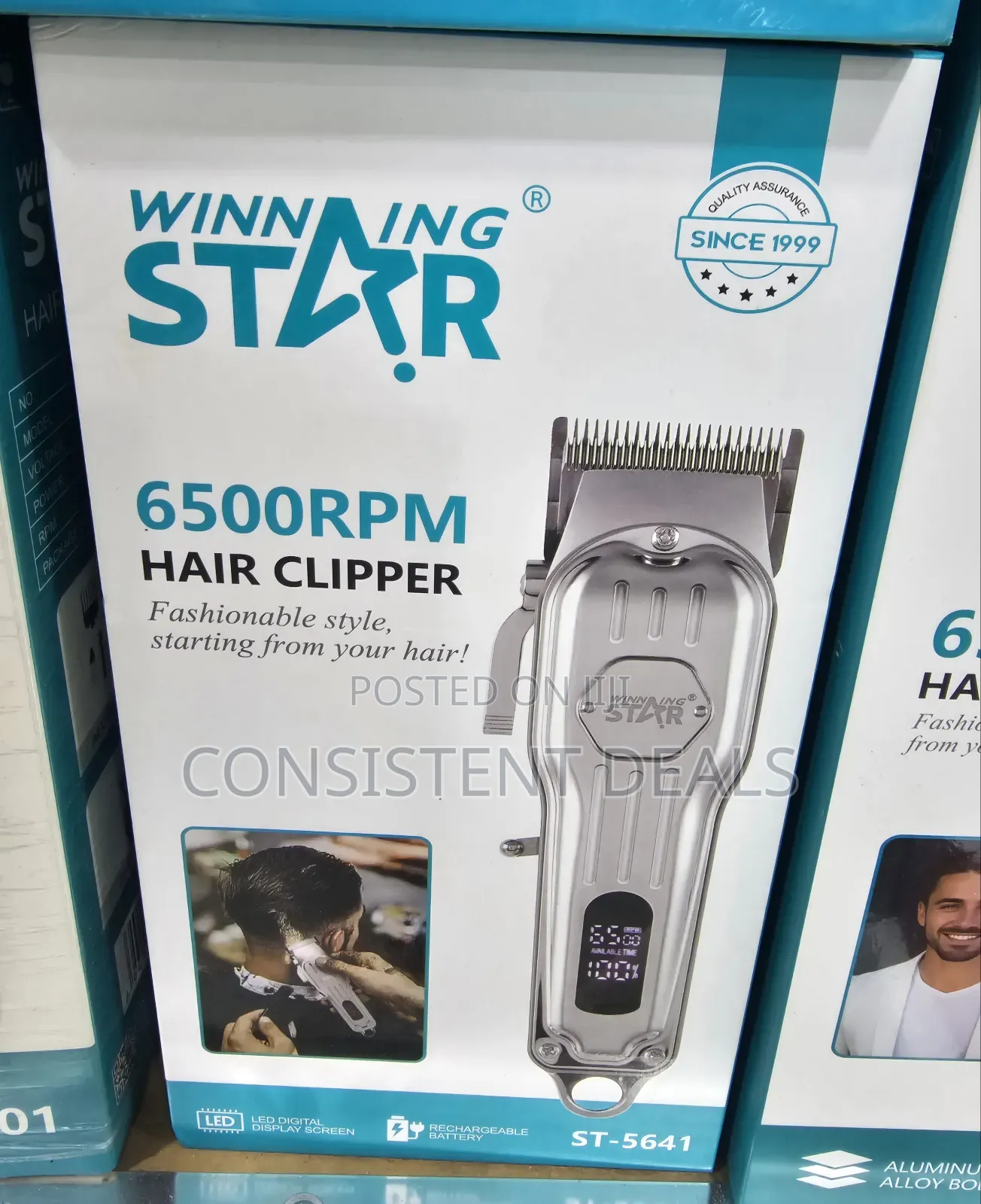 6500rpm Cordless Hair Clipper
