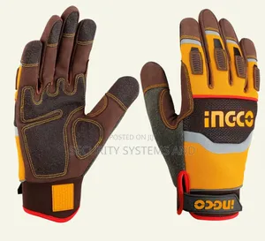 Ingco Gloves Mechanical/Multi-use Pvc Reinforced