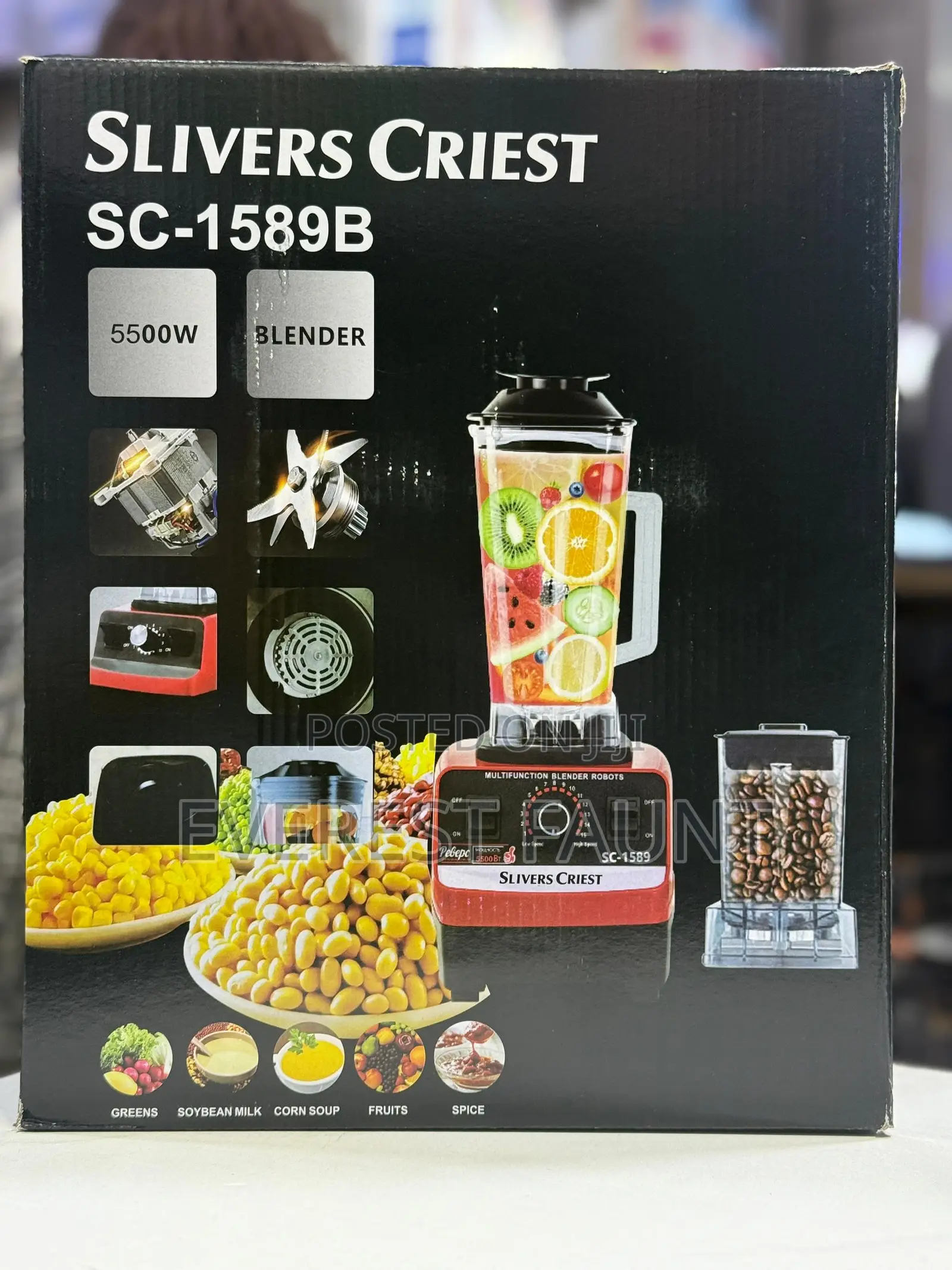 Slivers Criest Blender 5500w
