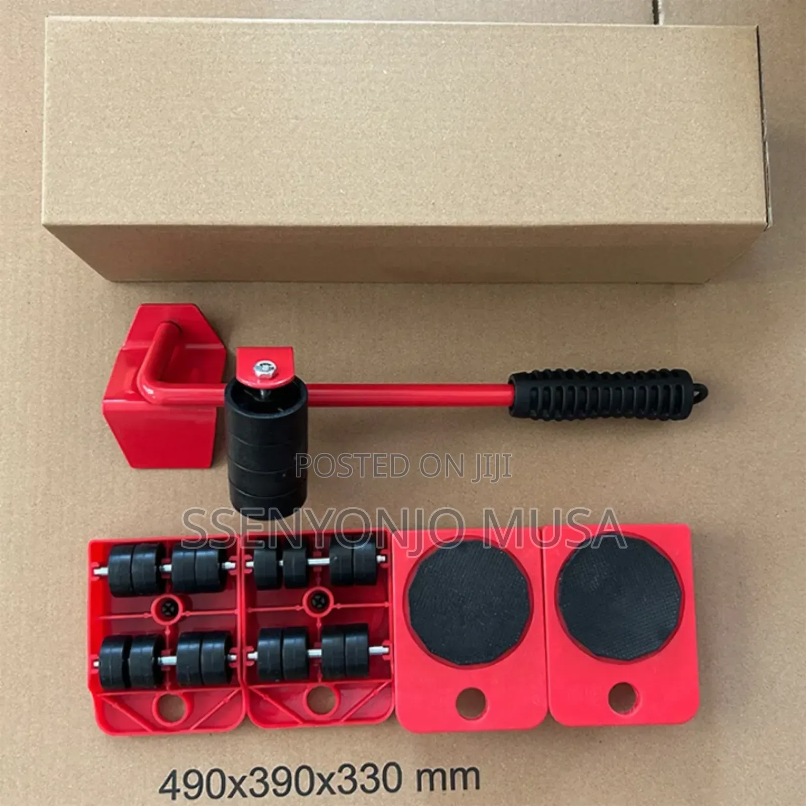 5-Piece Furniture Moving Tool Set Heavy Duty Roller Wheels 150kg