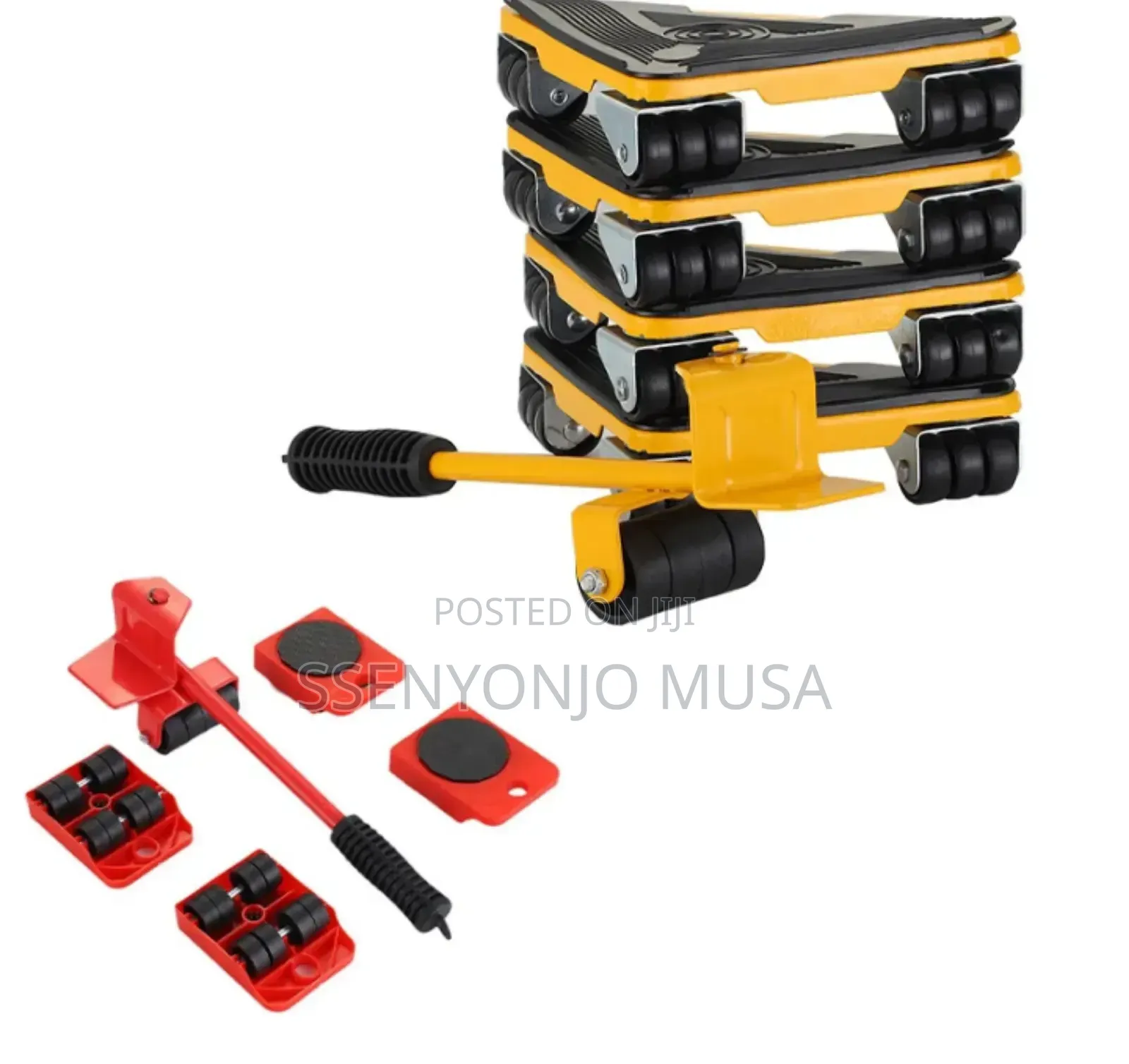 5-Piece Furniture Moving Tool Set Heavy Duty Roller Wheels 150kg