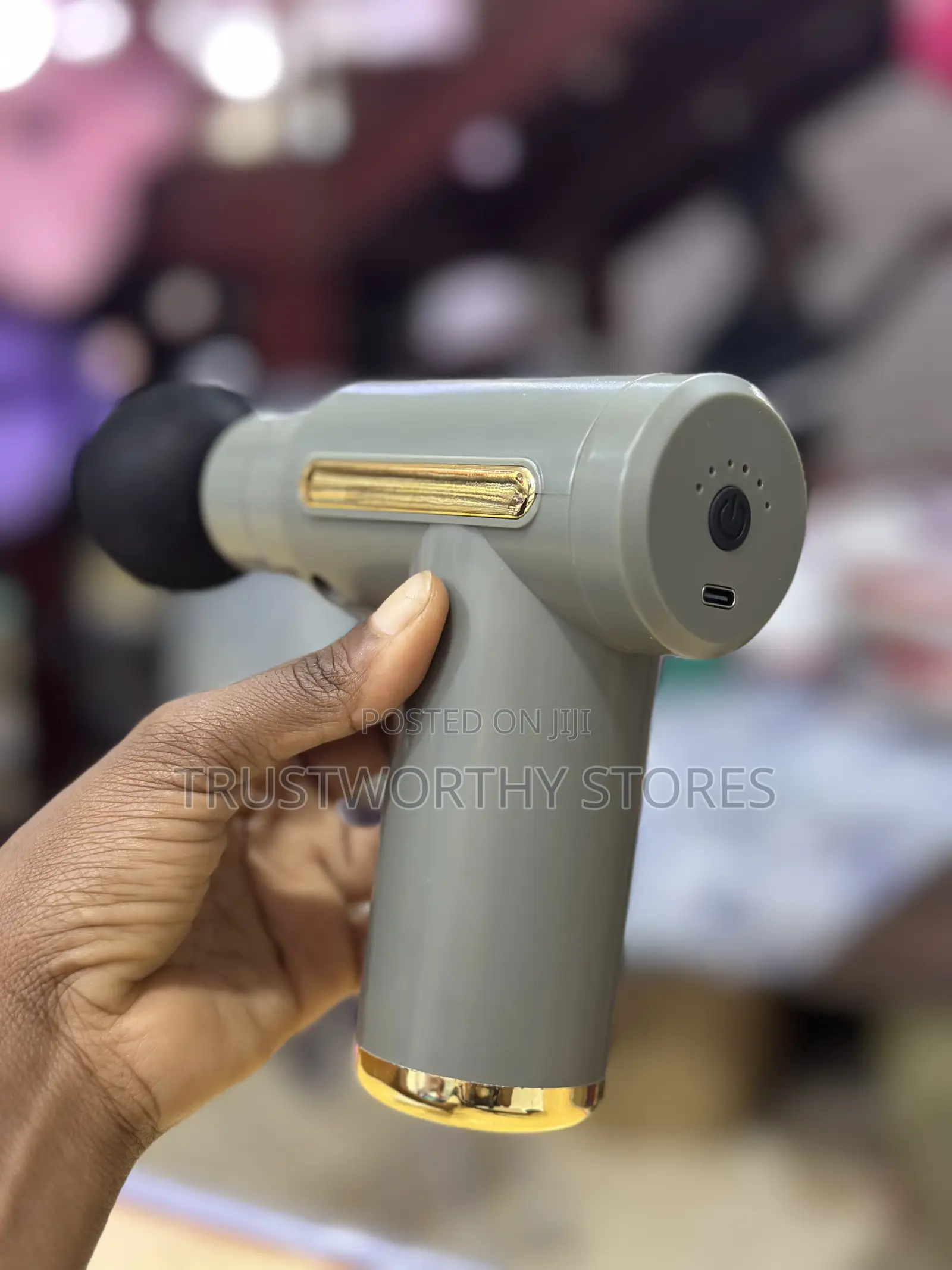 Massage Gun With Four Specialty Massage Heads
