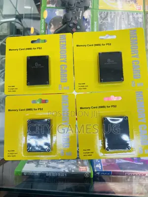 Ps2 Memory Cards Available With Free Mc Boot