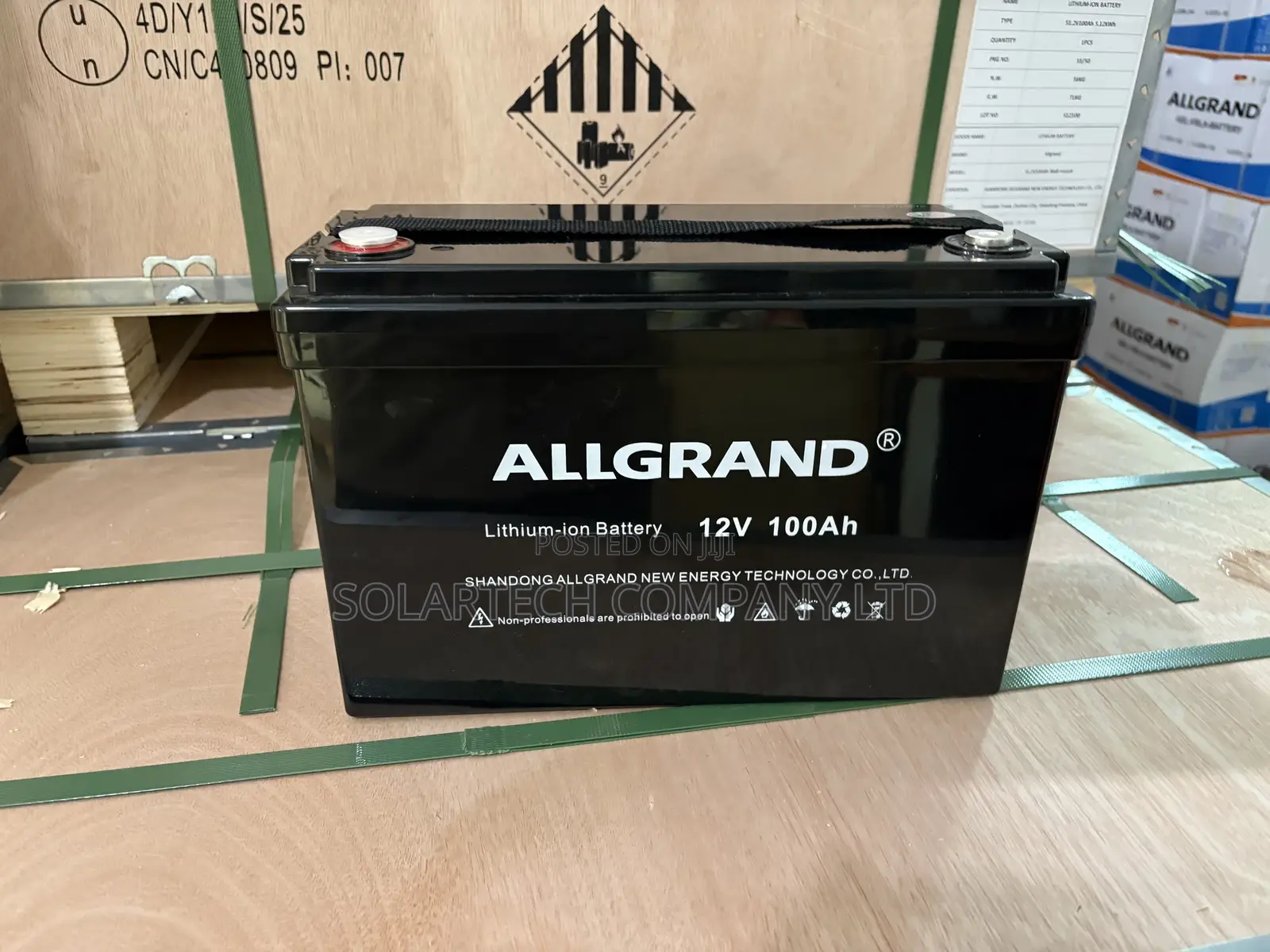 Allgrand Lithium Battery 100ah 12v – 6000 Cycles, 5-Year Warranty