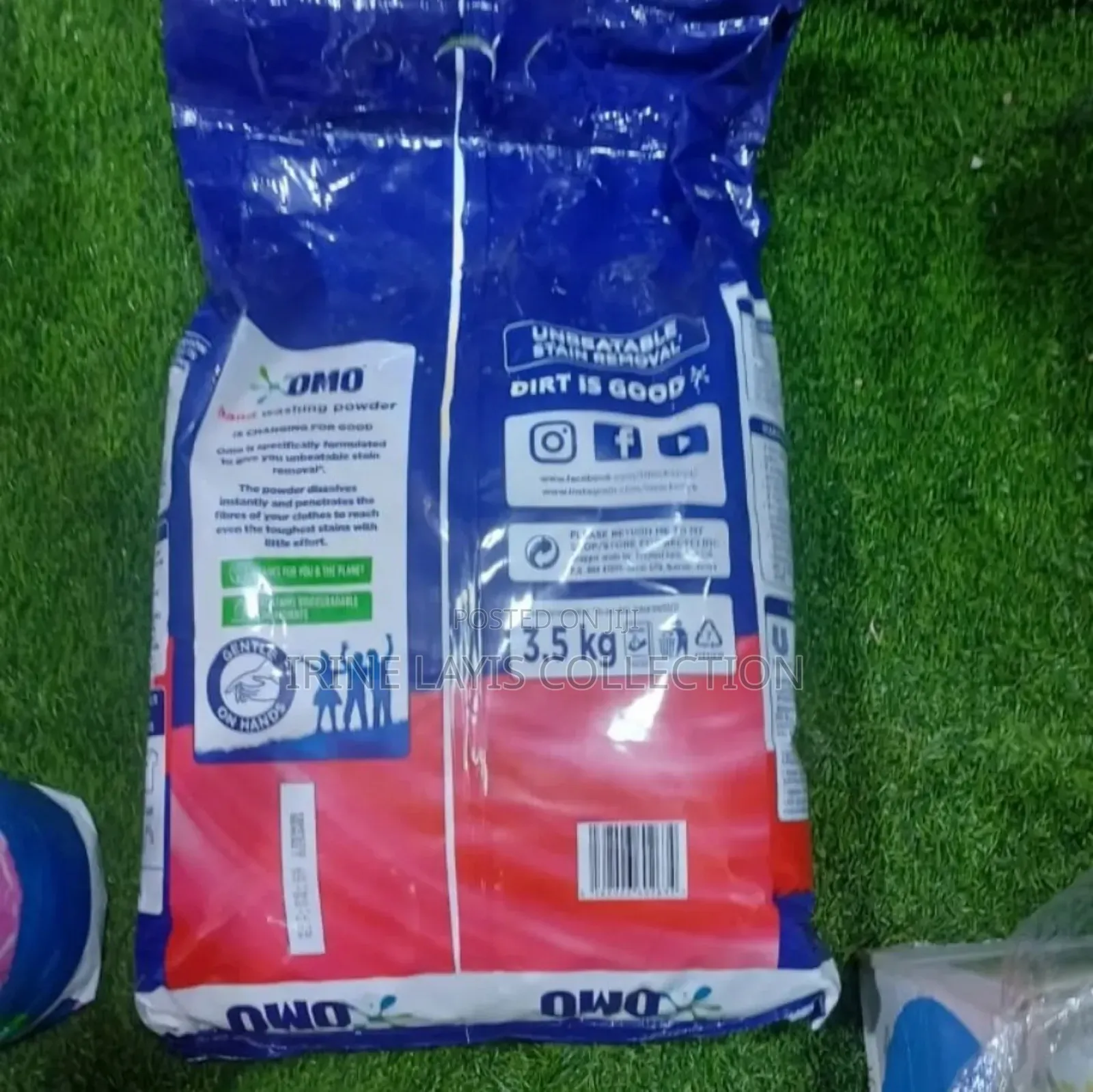 3.5 Kg Bag of Omo Hand Washing Powder Detergent.