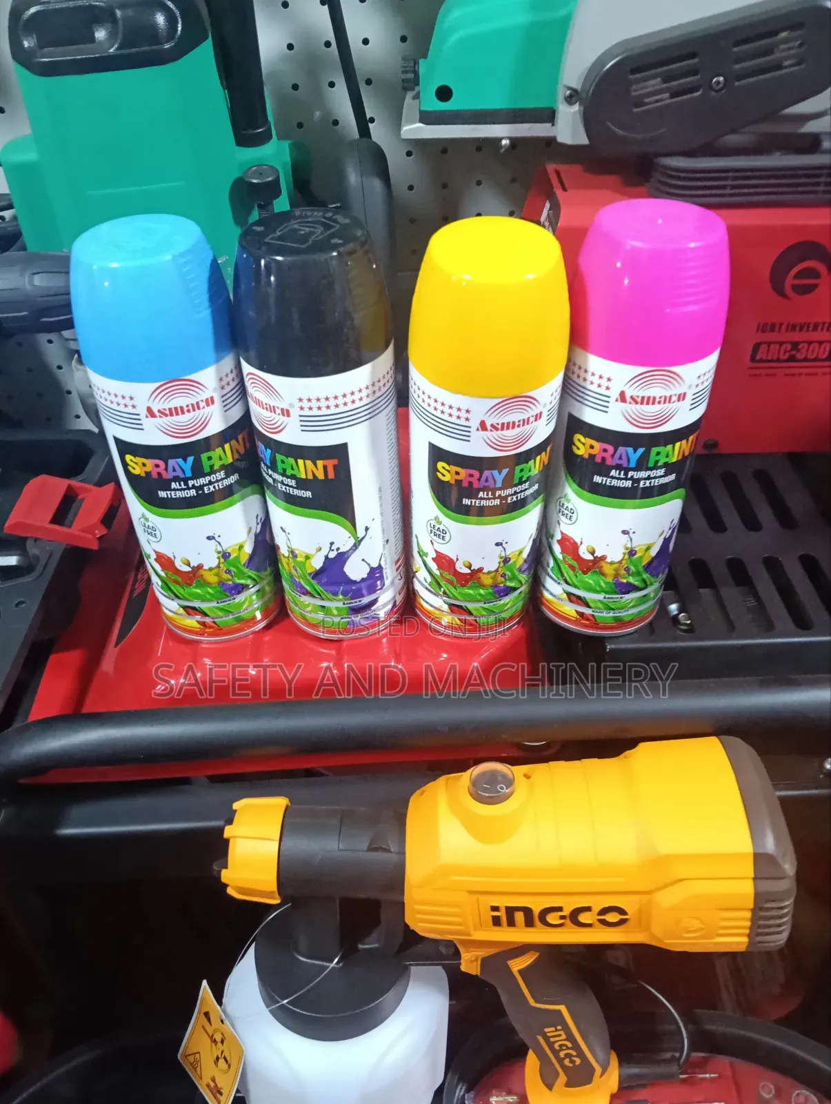 Spray Paint All Colours