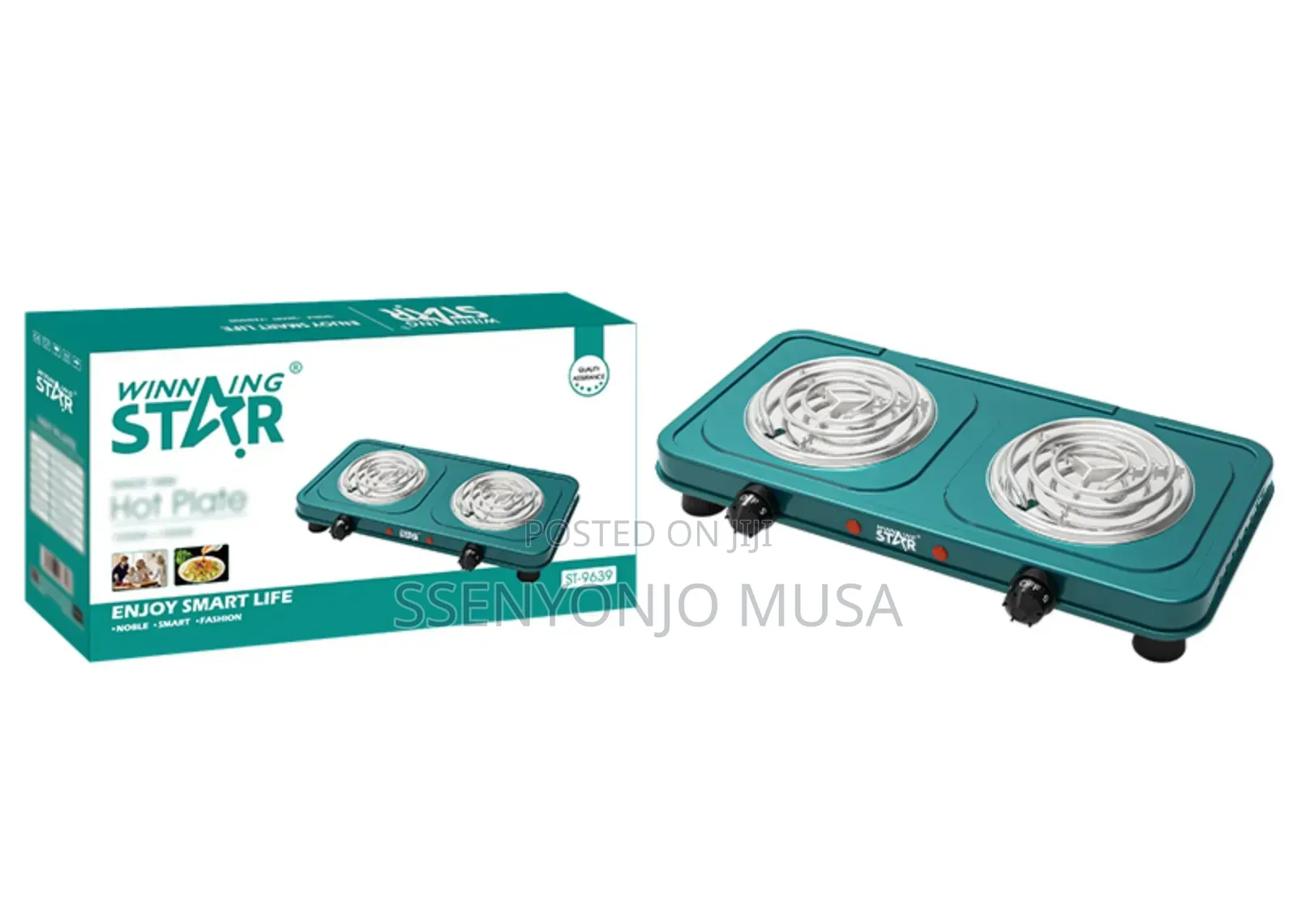 Winning Star Double Hotplate St-9639-2000w-Quality Assurance