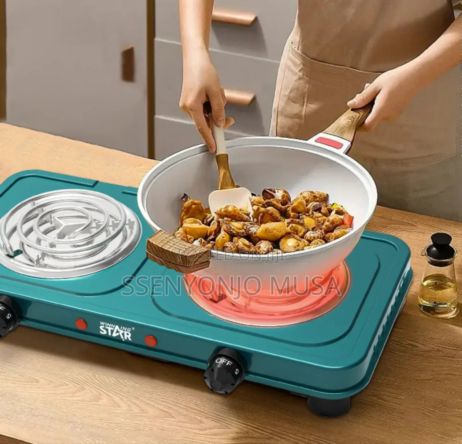 Winning Star Double Hotplate St-9639-2000w-Quality Assurance