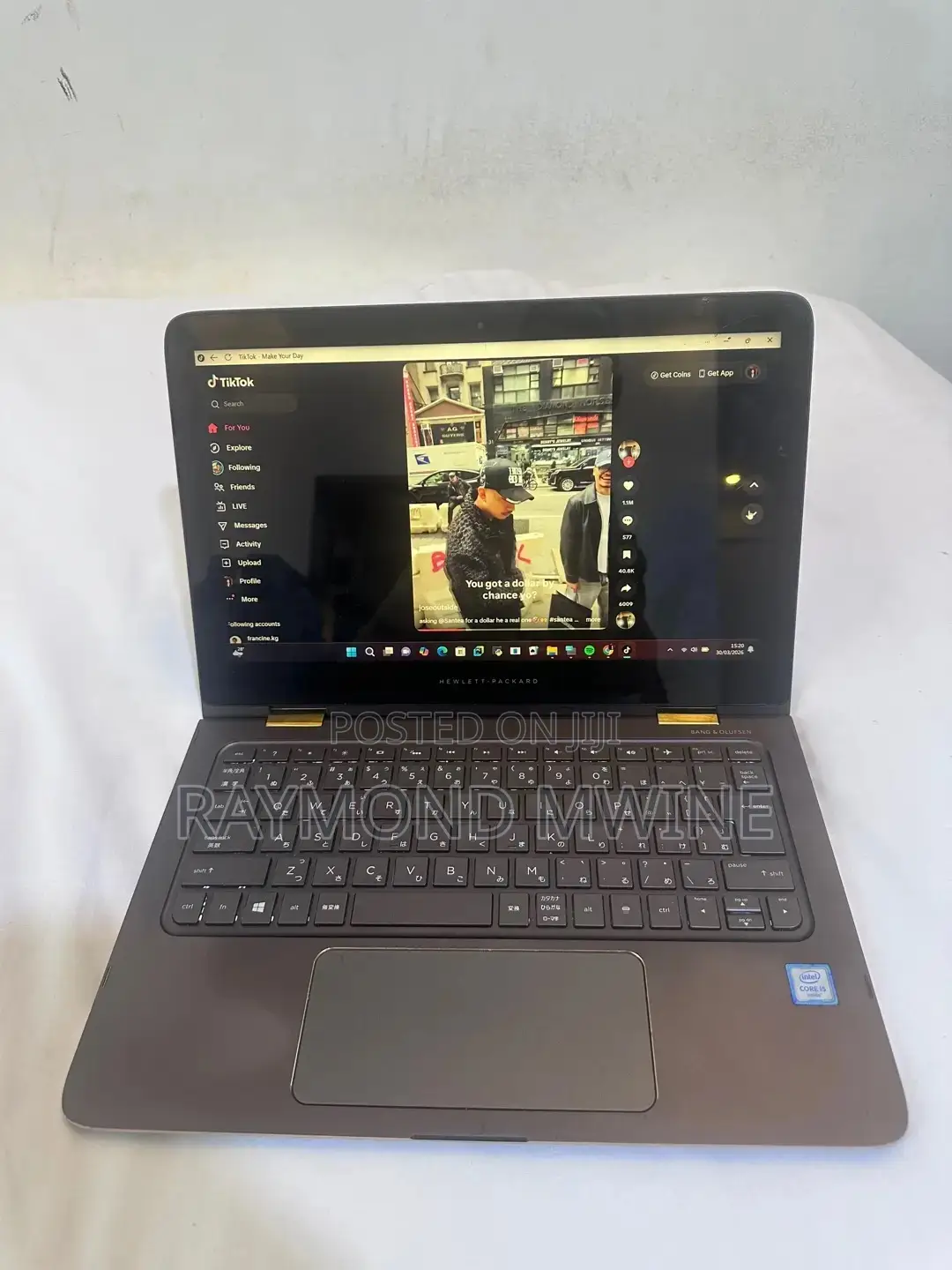 Laptop HP Spectre X360 15 8GB Intel Core i5 SSD 256GB
