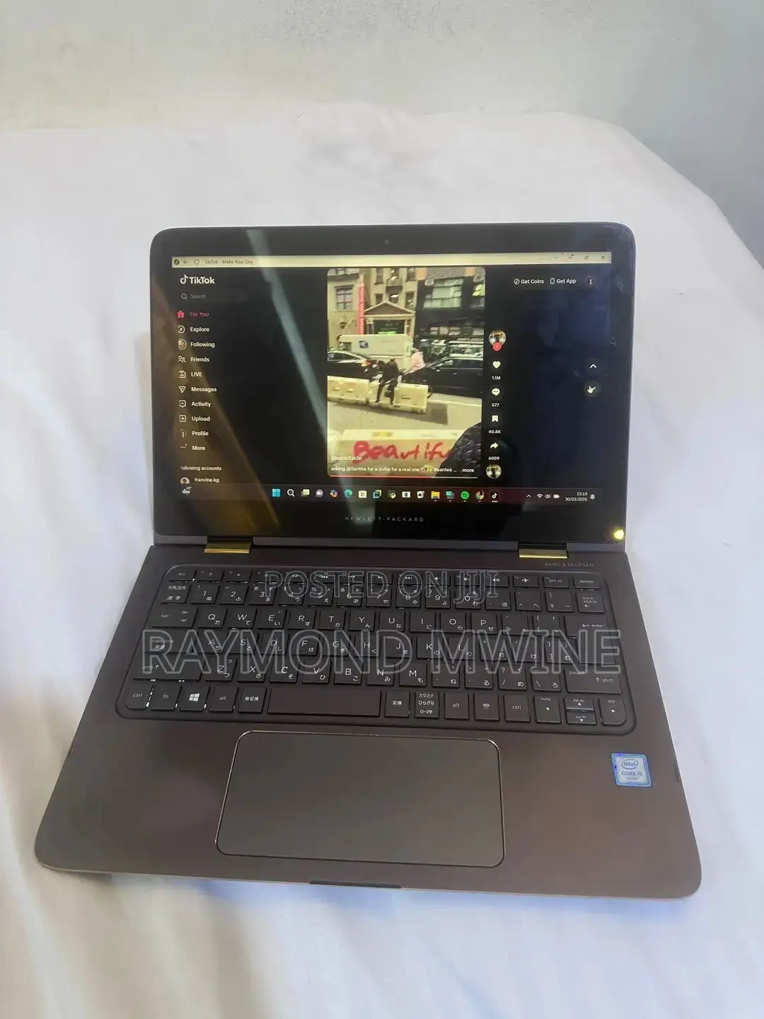 Laptop HP Spectre X360 15 8GB Intel Core i5 SSD 256GB