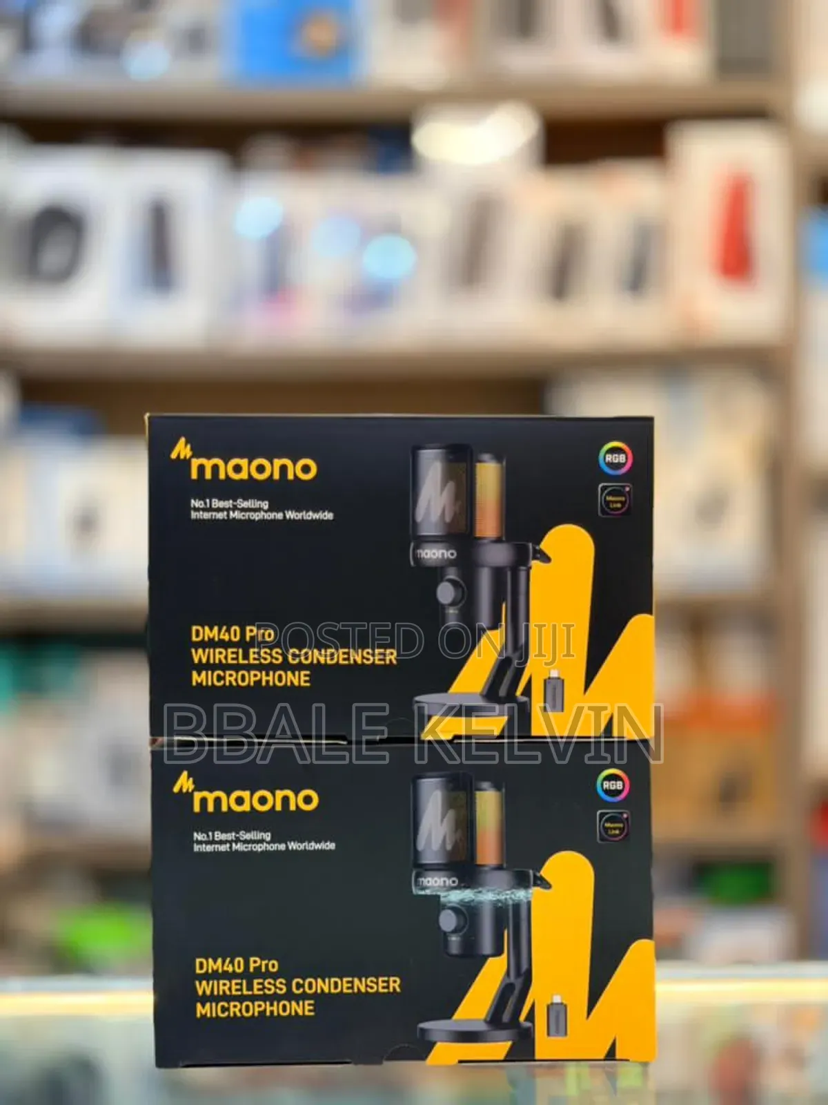 Maono Dm40 Pro Wireless and Usb Microphone for Pc Condenser Gaming Mic