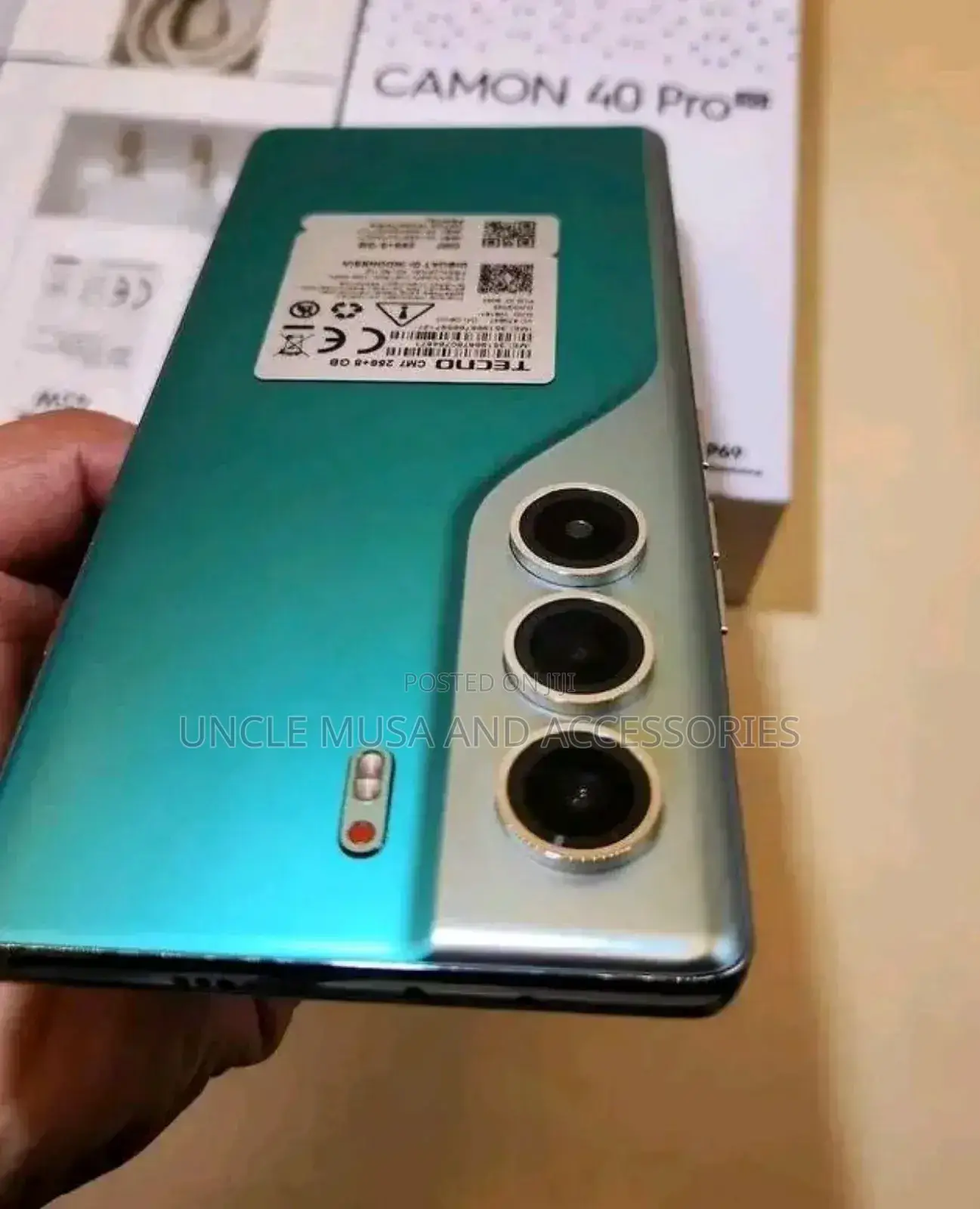 New Tecno Camon 40 Pro 4G 256 GB Green