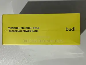 Budi 65w Powerbank 30,000 Mah for Phone and Laptop