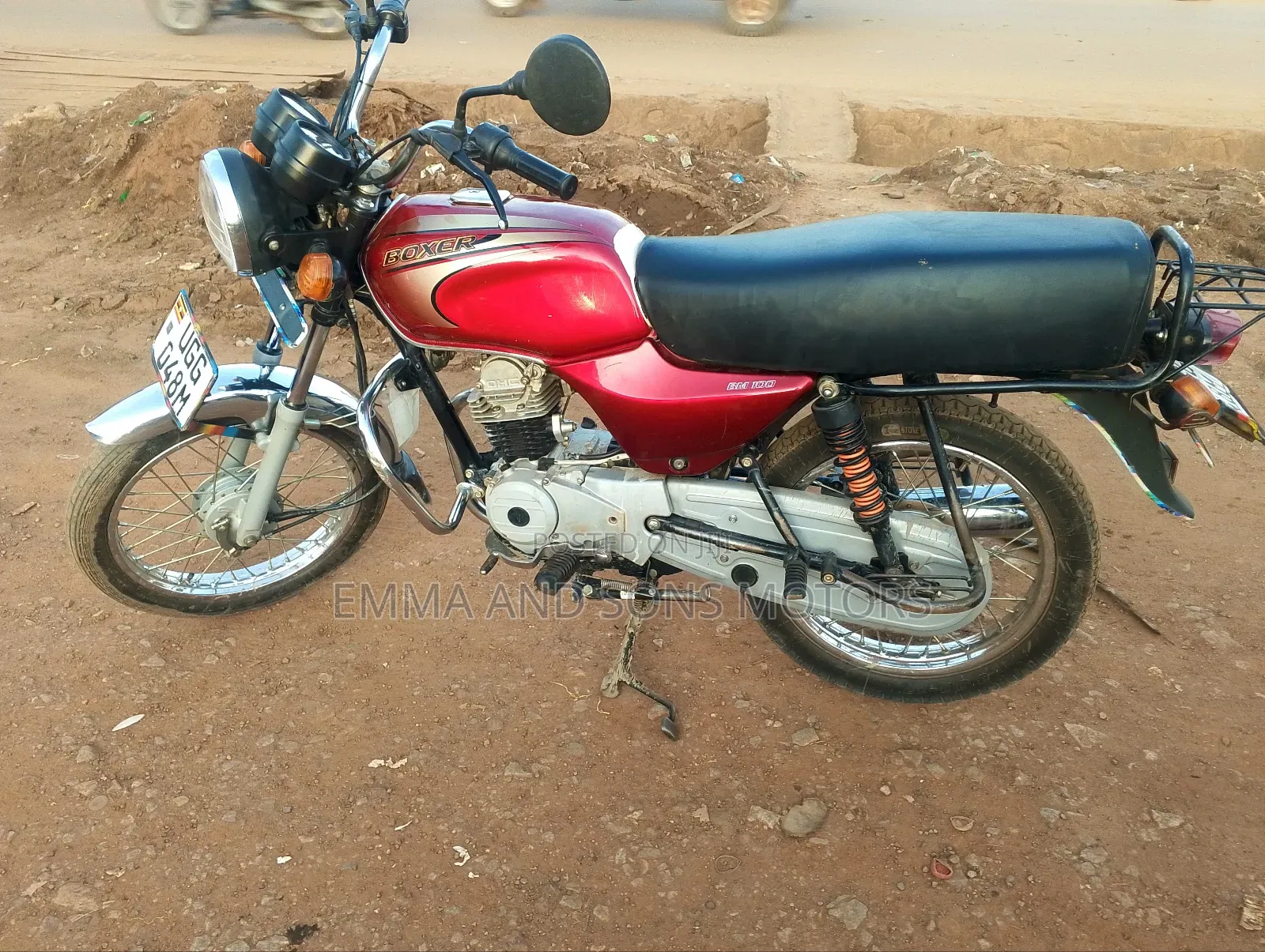 Bajaj Boxer 100 2024 Red