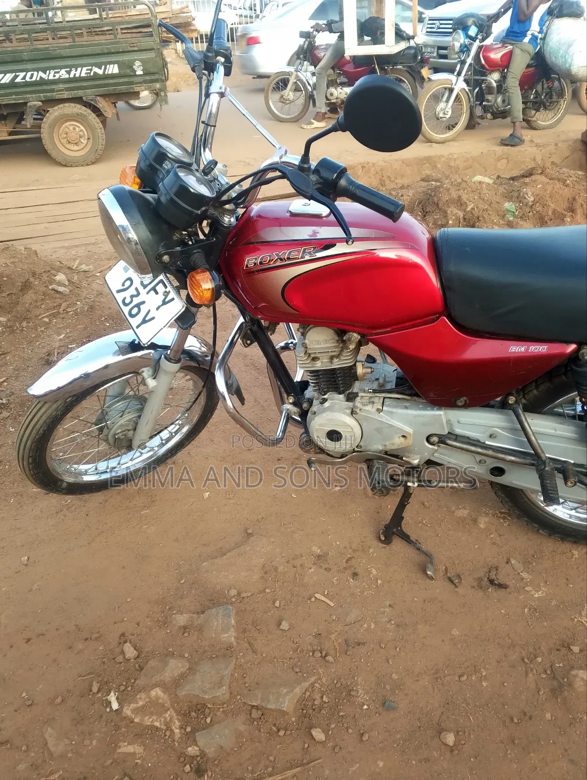 Bajaj Boxer 100 2023 Red