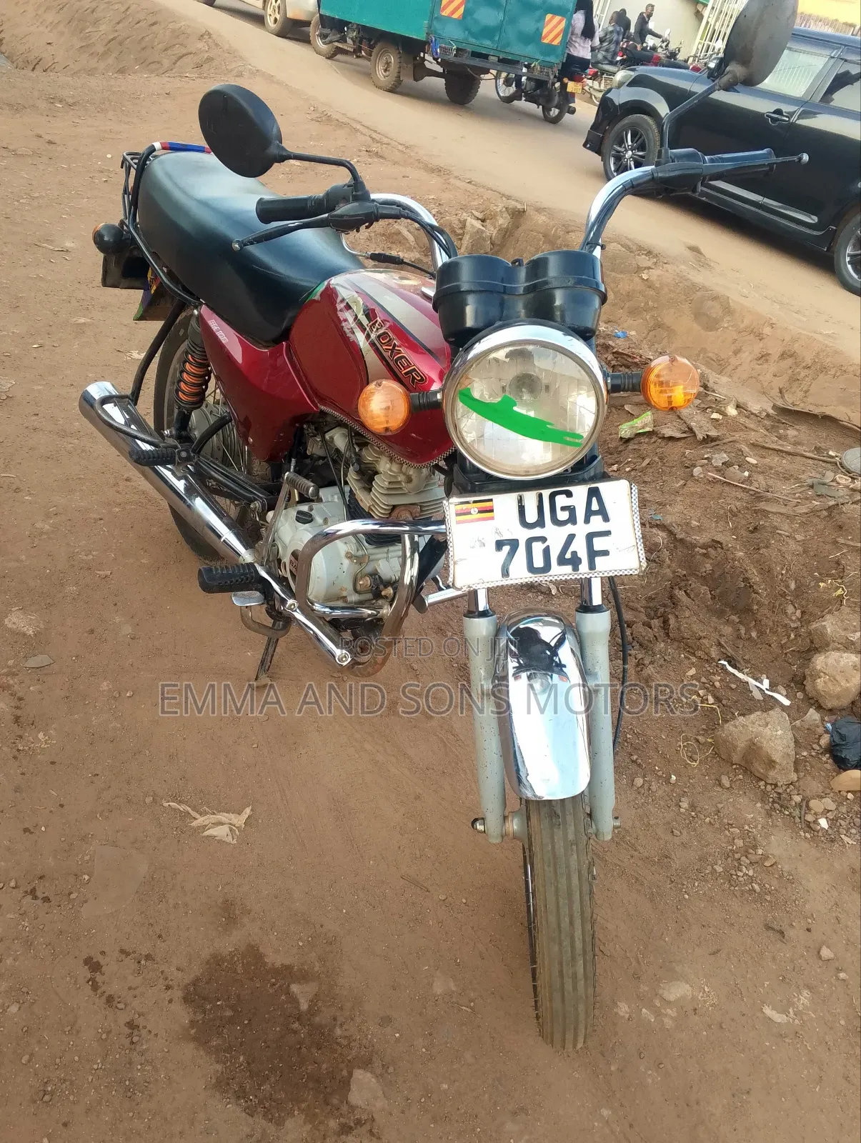 Bajaj Boxer 100 2024 Red